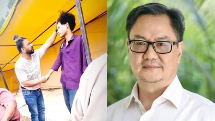 'इस शैतान को सजा मिलेगी', त्रिपुरा के युवक से दिल्ली में बदसलूकी पर भड़के किरेन रिजिजू; इन्फ्लुएंसर की लगा दी क्लास