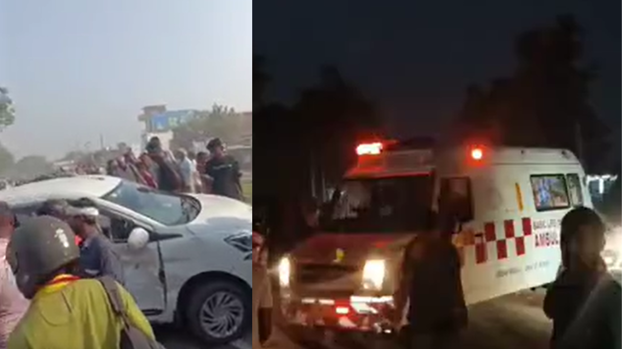 वैशाली में पलटी अर्टिगा कार से CNG रिसाव, बाढ़ और कैमूर में भी तेज रफ्तार का कहर वैशाली में पलटी अर्टिगा कार से CNG रिसाव, बाढ़ और कैमूर में भी तेज रफ्तार का कहर