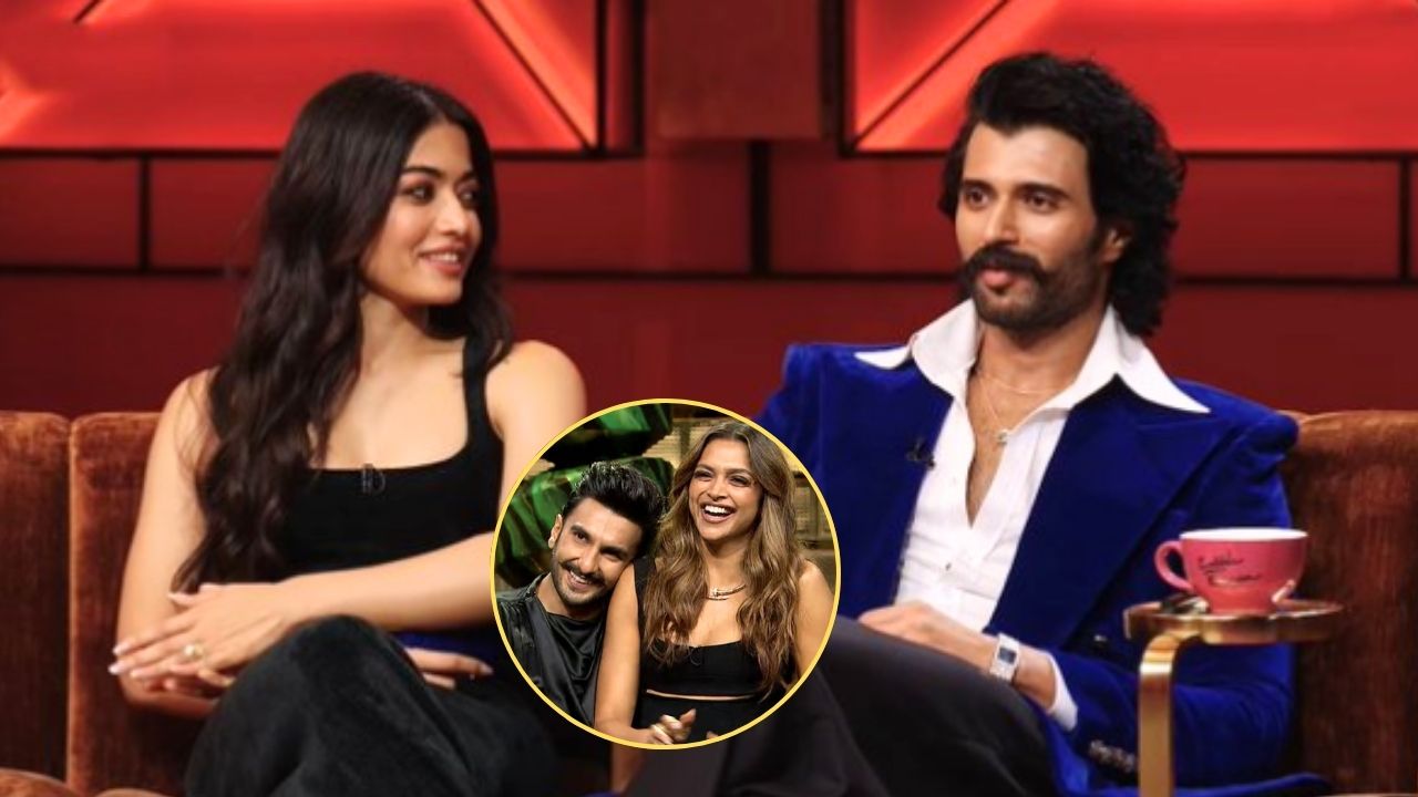 दीपिका-रणवीर पार्ट 2 : KWK9 में दोहराया इतिहास! 'रश्मिका ने मुझसे 100 बार शादी के लिए बोला' - विजय के बयान पर मचा बवाल दीपिका-रणवीर पार्ट 2 : KWK9 में दोहराया इतिहास! 'रश्मिका ने मुझसे 100 बार शादी के लिए बोला' - विजय के बयान पर मचा बवाल
