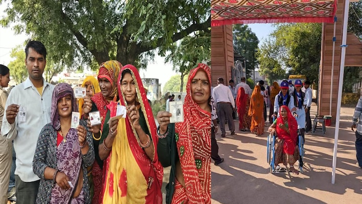 राजस्थान पंचायत चुनाव: कोटा में लोकतंत्र का महाकुंभ, 90 साल की उम्र में भी मतदान करने पहुंचीं महिलाएं