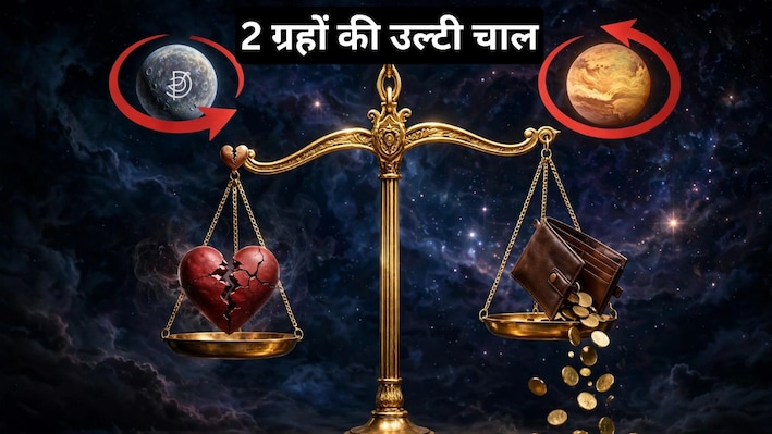 Budh Shukra Vakri 2026: 24 अक्टूबर से तुला राशि में 2 ग्रह वक्री, रिश्‍तों में धोखा और जेब खाली होने के योग!