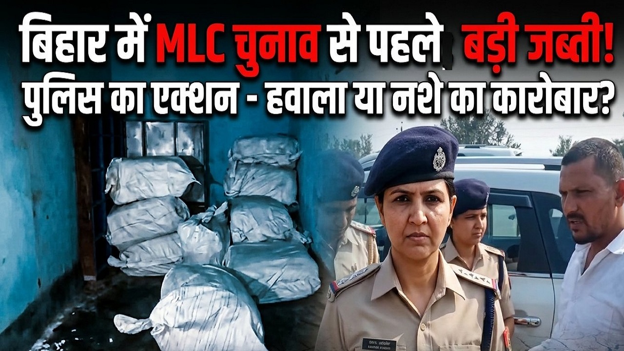 बिहार में MLC चुनाव से पहले पुलिस का एक्शन, पटना में कार से मिले 9 लाख कैश, कटिहार में स्मैक और वैशाली से विदेशी शराब बरामद बिहार में MLC चुनाव से पहले पुलिस का एक्शन, पटना में कार से मिले 9 लाख कैश, कटिहार में स्मैक और वैशाली से विदेशी शराब बरामद