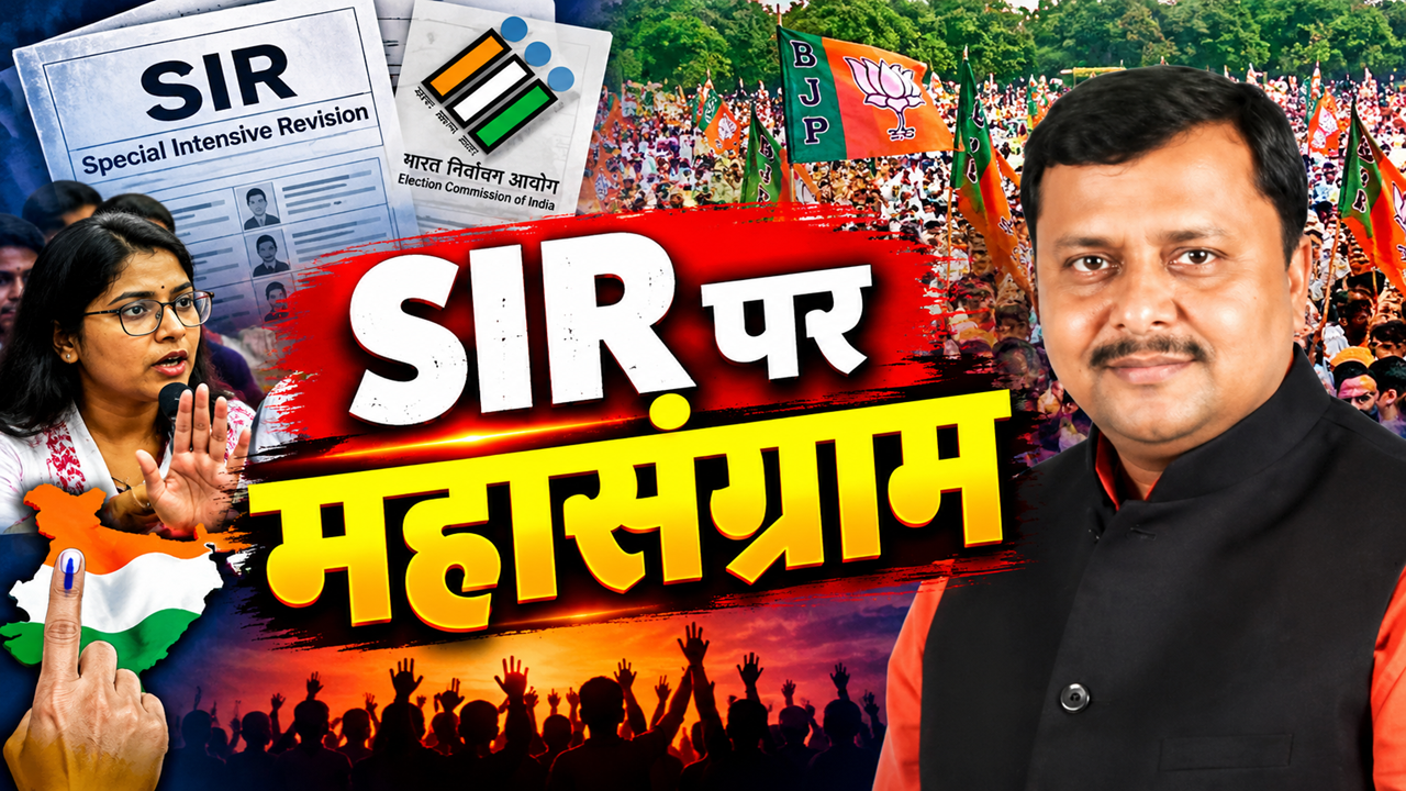 SIR पर आर-आरः CEC ज्ञानेश कुमार के खिलाफ देशभर में प्रदर्शन, समर्थन में बीजेपी निकाल रही पदयात्रा SIR पर आर-आरः CEC ज्ञानेश कुमार के खिलाफ देशभर में प्रदर्शन, समर्थन में बीजेपी निकाल रही पदयात्रा