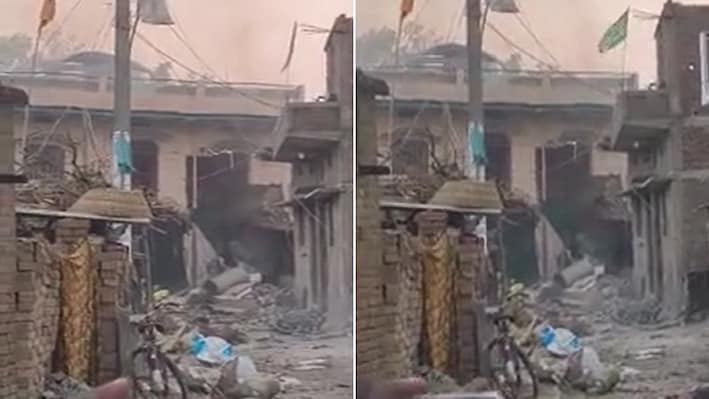 सिवान में पटाखा बनाने के दौरान ब्लास्ट, मकान क्षतिग्रस्त, 5 की मौत, थानाध्यक्ष सस्पेंड