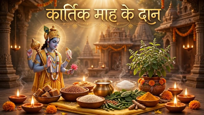 Kartik Maah 2026: कार्तिक माह में चुपके से कर दें इन 5 चीजों का दान, दूर होगा मंगल दोष और विष्णु जी की बरसेगी कृपा!