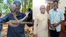 शेषाचलम के सर्प रक्षक: ‘स्नेक नायडू’ की अनोखी सेवा, 30 हजार सांपों की बचाई जान; टीटीडी ने दिया सम्मान