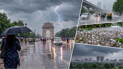 रातभर गरजे बादल, गिरे ओले! दिल्ली-NCR में बारिश से लौटी ठंडक, आज कैसा रहेगा मौसम?