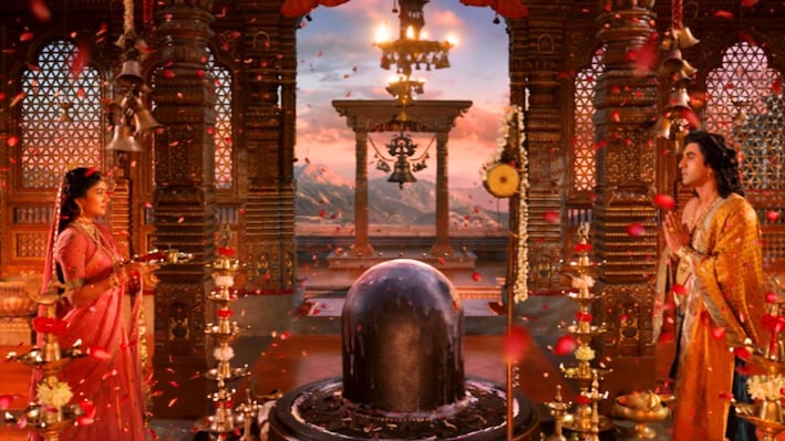 Ramayana: 'मंगल रंग' में दिखा राम-सीता का अटूट प्रेम, अरिजीत और श्रेया की जोड़ी ने फिर रचा इतिहास!