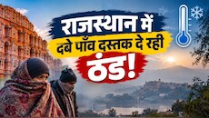 ठंडी हवाओं से सुबह-शाम ठिठुरने लगा राजस्थान! इस दिन गरज-चमक के साथ बारिश का अलर्ट जारी