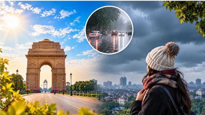 दिल्ली-NCR में बढ़ी ठंड, एक बार फिर होगी महीने के अंत में बारिश, जानें अगले 5 दिन का हाल!