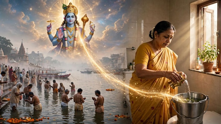 कार्तिक मास के हर दिन मिलेगा गंगा स्‍नान का पुण्‍य, बस घर बैठे कर लें ये आसान काम