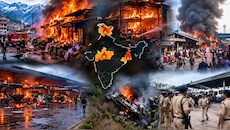 3 राज्य, 6 मामले, 8 मौतें: धू-धूकर जल गए बाजार, बस स्टैंड और वेयर हाउस, रेलवे स्टेशन के पास भी दिखा आग का तांडव
