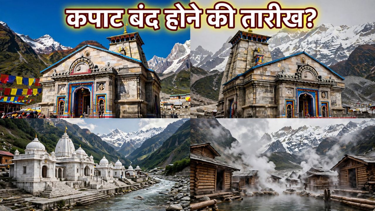4 धाम 4 वरदान! खत्म हो रही चार धाम यात्रा, जानें किस धाम की यात्रा से क्या फल मिलता है? 4 धाम 4 वरदान! खत्म हो रही चार धाम यात्रा, जानें किस धाम की यात्रा से क्या फल मिलता है?