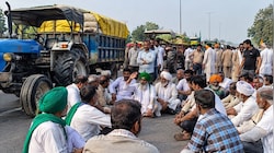 हरियाणा में धान के गेट पास नहीं कटे तो भड़के किसान, करनाल-कैथल रोड किया जाम