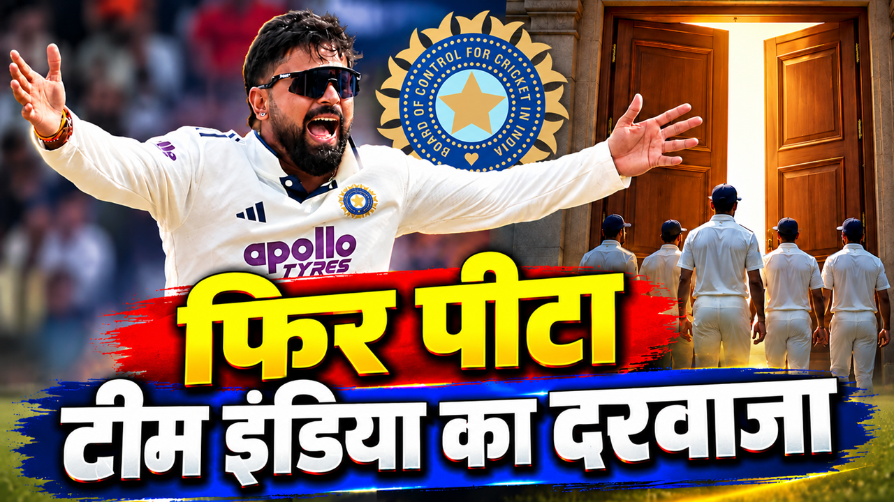 सेलेक्टर्स ने टीम इंडिया से किया बाहर... अब गरजा ये भारतीय क्रिकेटर, रणजी में 7 विकेट हॉल लेकर मचाया कहर सेलेक्टर्स ने टीम इंडिया से किया बाहर... अब गरजा ये भारतीय क्रिकेटर, रणजी में 7 विकेट हॉल लेकर मचाया कहर