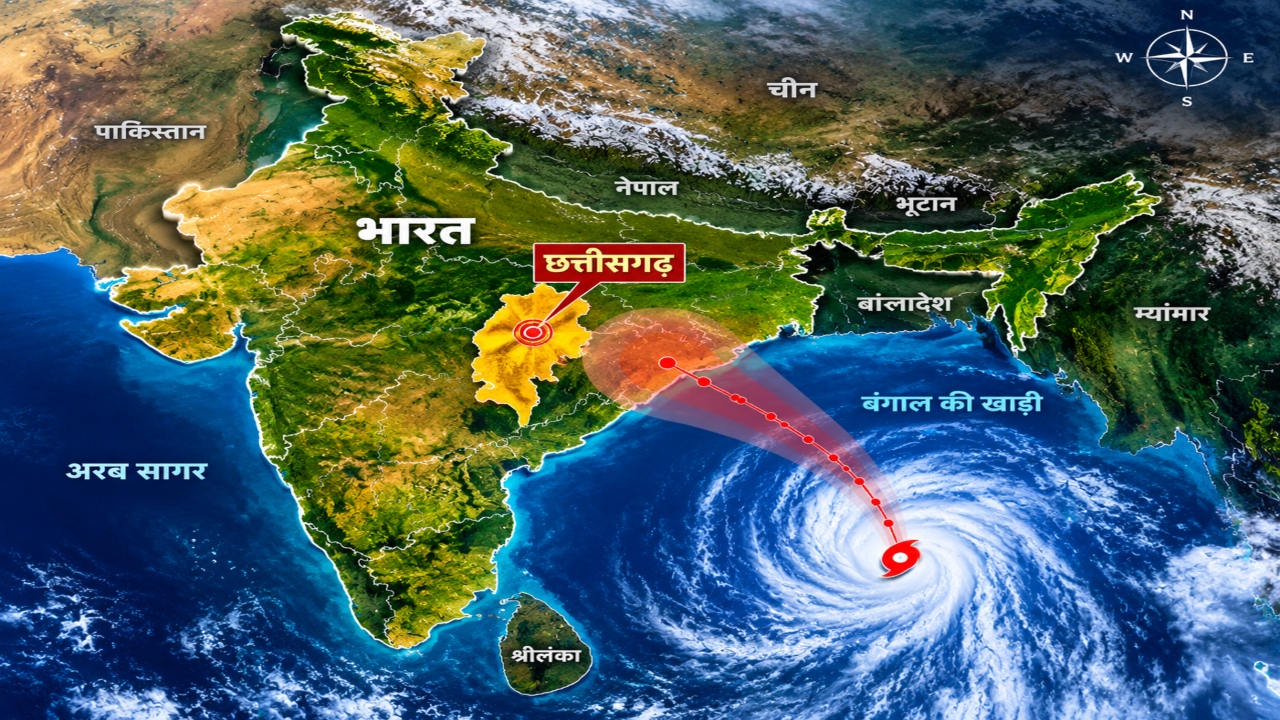 चक्रवात 'अर्नब' से निपटने के लिए छत्तीसगढ़ सरकार अलर्ट, 8 प्वाइंट में समझिए पूरा प्लान चक्रवात 'अर्नब' से निपटने के लिए छत्तीसगढ़ सरकार अलर्ट, 8 प्वाइंट में समझिए पूरा प्लान