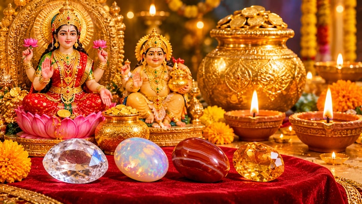 धनतेरस पर सोना-चांदी खरीदना महंगा? घर ले आएं ये 4 शुभ रत्न, चमक जाएगी किस्मत