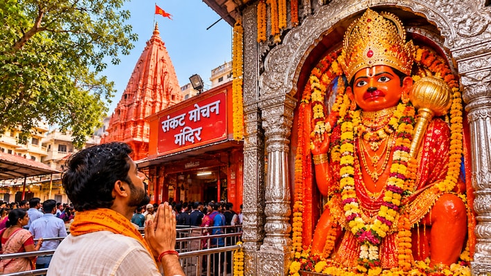 Sankat Mochan Temple: 16वीं शताब्दी का वह पवित्र धाम, जहां तुलसीदास जी को मिले थे हनुमान जी के साक्षात दर्शन