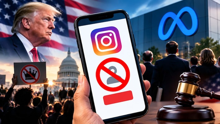 मिडटर्म इलेक्शन: ट्रंप के विरोधियों का Instagram अकाउंट बंद, मेटा पर घमासान! 14 राज्यों ने मांगा जवाब