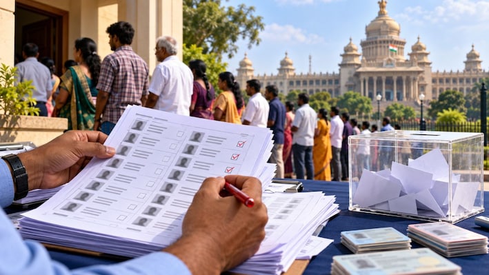 कर्नाटक की वोटर लिस्ट में बड़ा उलटफेर! 1.07 करोड़ नाम बाहर, 6.83 लाख नए वोटरों की एंट्री; फाइनल लिस्ट में क्या-क्या बदला