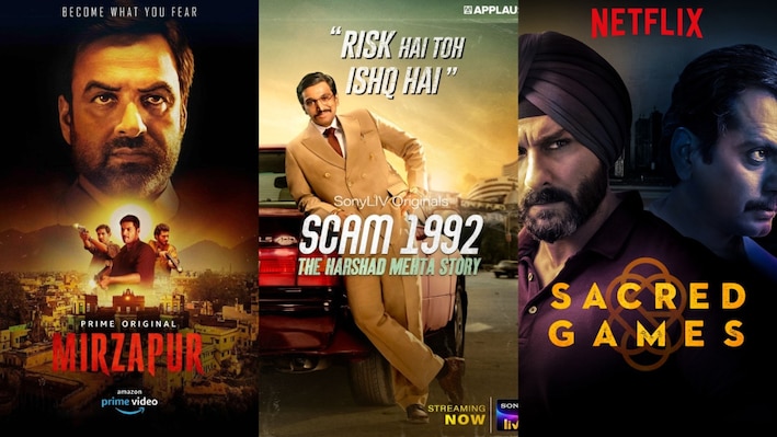 10 साल में IMDb कि रिपोर्ट में इन भारतीय वेब सीरीज का जलवा, 'सेक्रेड गेम्स’ ने दो बार मारी बाजी; 'मिर्जापुर' को मिली कौनसी जगह?
