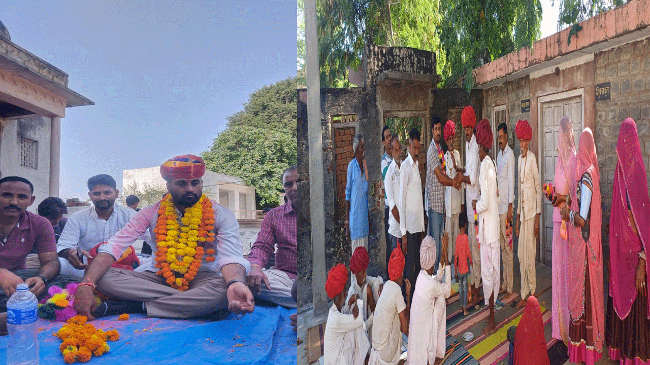 28 की उम्र में पाली का ये युवा बना सरपंच, बचपन में ही सिर से उठा गया था माता-पिता का साया 28 की उम्र में पाली का ये युवा बना सरपंच, बचपन में ही सिर से उठा गया था माता-पिता का साया