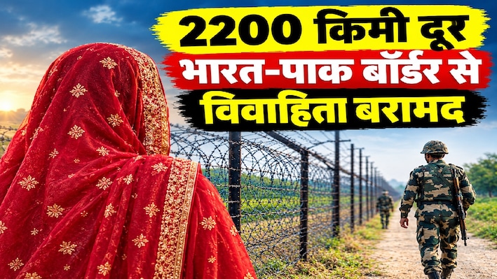 2200 किमी दूर भारत-पाक बॉर्डर से विवाहिता बरामद, कपास के खेतों में कराई जा रही थी मजदूरी, 70 हजार में बेचने का आरोप