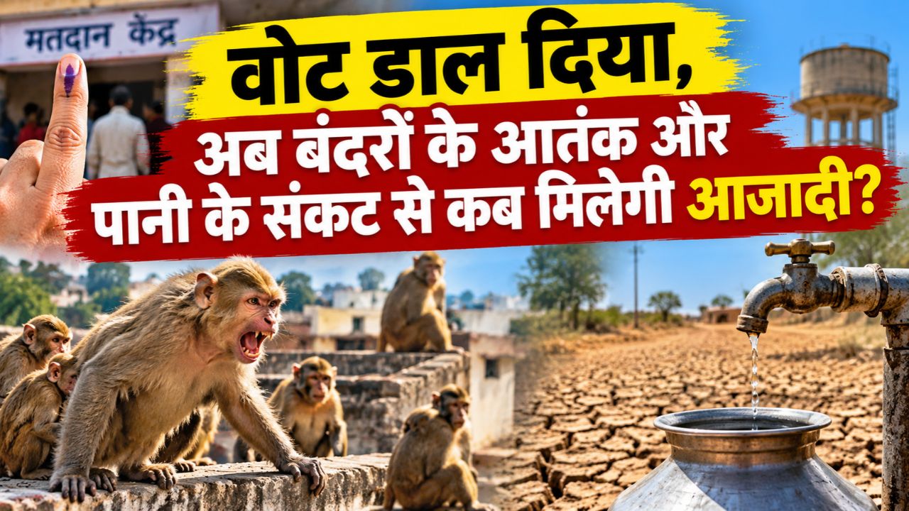 गांव की सरकार चुनने पहुंचे वोटर, बोले- कब आएगा नलों में पानी? और बंदर... उनसे कब मिलेगी मुक्ति? गांव की सरकार चुनने पहुंचे वोटर, बोले- कब आएगा नलों में पानी? और बंदर... उनसे कब मिलेगी मुक्ति?