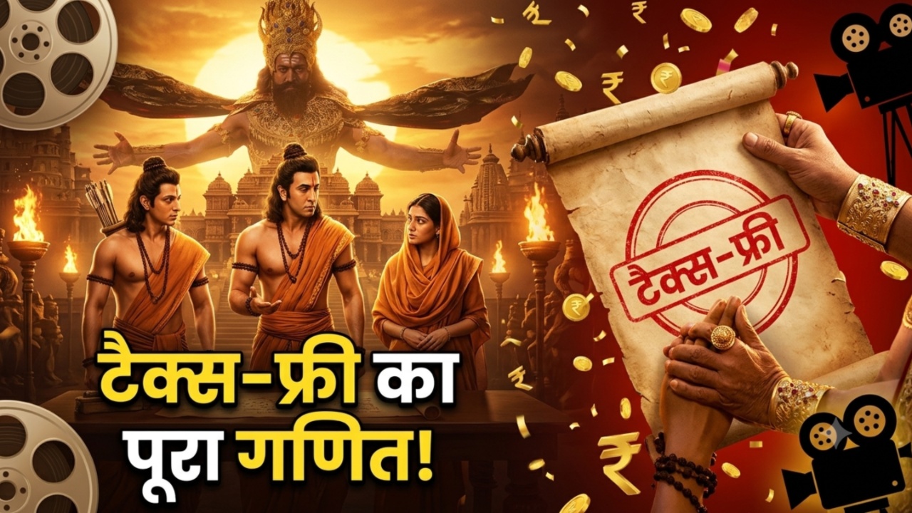 Explainer: 'रामायण' टैक्स-फ्री हुई तो किसकी होगी चांदी? टिकट सस्ते होंगे या मेकर्स की बढ़ेगी कमाई, समझिए पूरा गणित Explainer: 'रामायण' टैक्स-फ्री हुई तो किसकी होगी चांदी? टिकट सस्ते होंगे या मेकर्स की बढ़ेगी कमाई, समझिए पूरा गणित