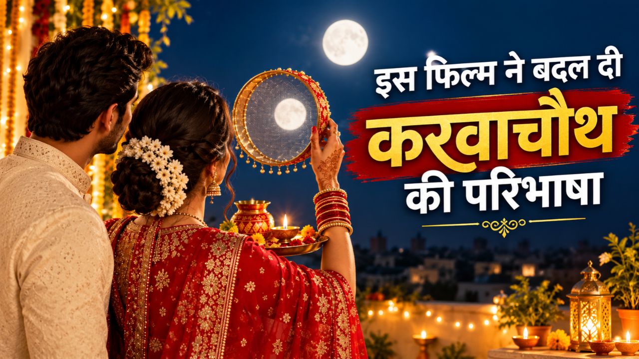 कभी सादगी से मनता था करवाचौथ, फिर बॉलीवुड ने बदला त्योहार का अंदाज; एक फिल्मी सीन ने बदल दिया ट्रेंड कभी सादगी से मनता था करवाचौथ, फिर बॉलीवुड ने बदला त्योहार का अंदाज; एक फिल्मी सीन ने बदल दिया ट्रेंड