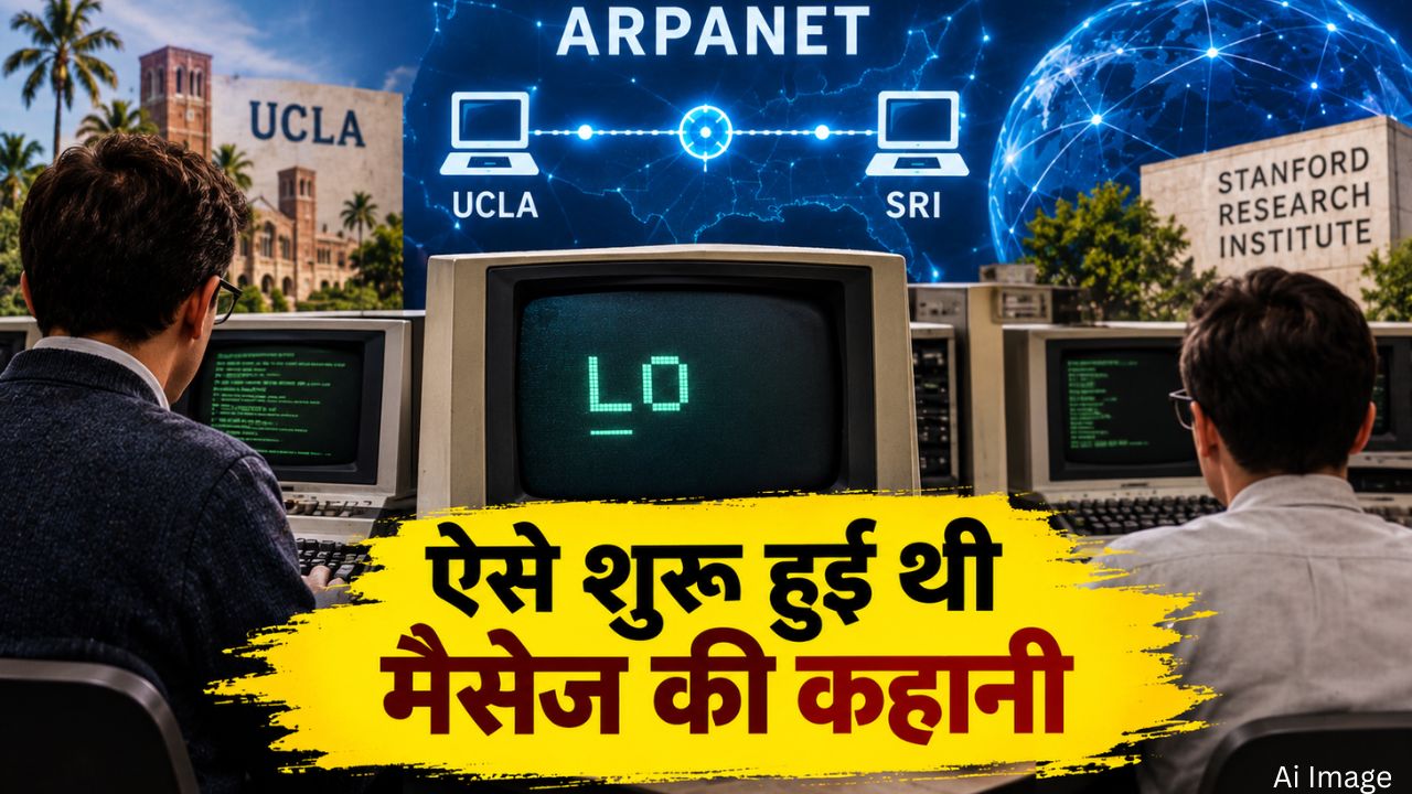 इंटरनेट से पहली बार कब मैसेज भेजा गया? दो अक्षर के बाद ही सिस्टम हो गया था क्रैश, जानिए दिलचस्प इतिहास इंटरनेट से पहली बार कब मैसेज भेजा गया? दो अक्षर के बाद ही सिस्टम हो गया था क्रैश, जानिए दिलचस्प इतिहास