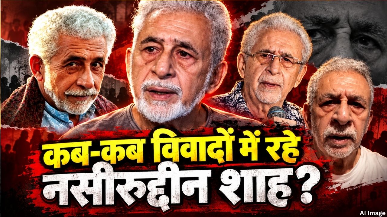 अमिताभ, राजेश खन्ना से लेकर विराट कोहली तक... कब-कब अपने बयानों से कंट्रोवर्सी में आए नसीरुद्दीन शाह; देखें पूरी टाइमलाइन अमिताभ, राजेश खन्ना से लेकर विराट कोहली तक... कब-कब अपने बयानों से कंट्रोवर्सी में आए नसीरुद्दीन शाह; देखें पूरी टाइमलाइन