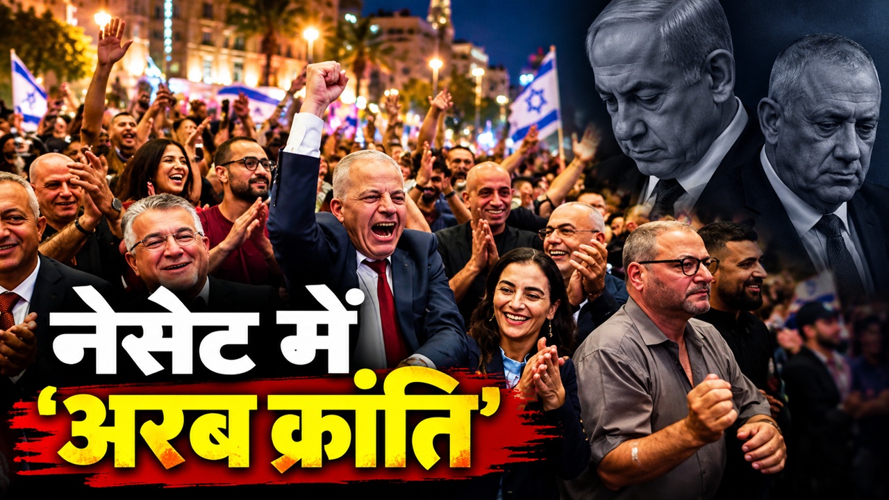 नेतन्याहू के यहूदी मुल्क में सियासी समीकरण जार-जार, यूसुफ जबरीन और मंसूर अब्बास बने असली 'सरदार', किस ओर करवट लेगी इजरायल की सियासत? नेतन्याहू के यहूदी मुल्क में सियासी समीकरण जार-जार, यूसुफ जबरीन और मंसूर अब्बास बने असली 'सरदार', किस ओर करवट लेगी इजरायल की सियासत?