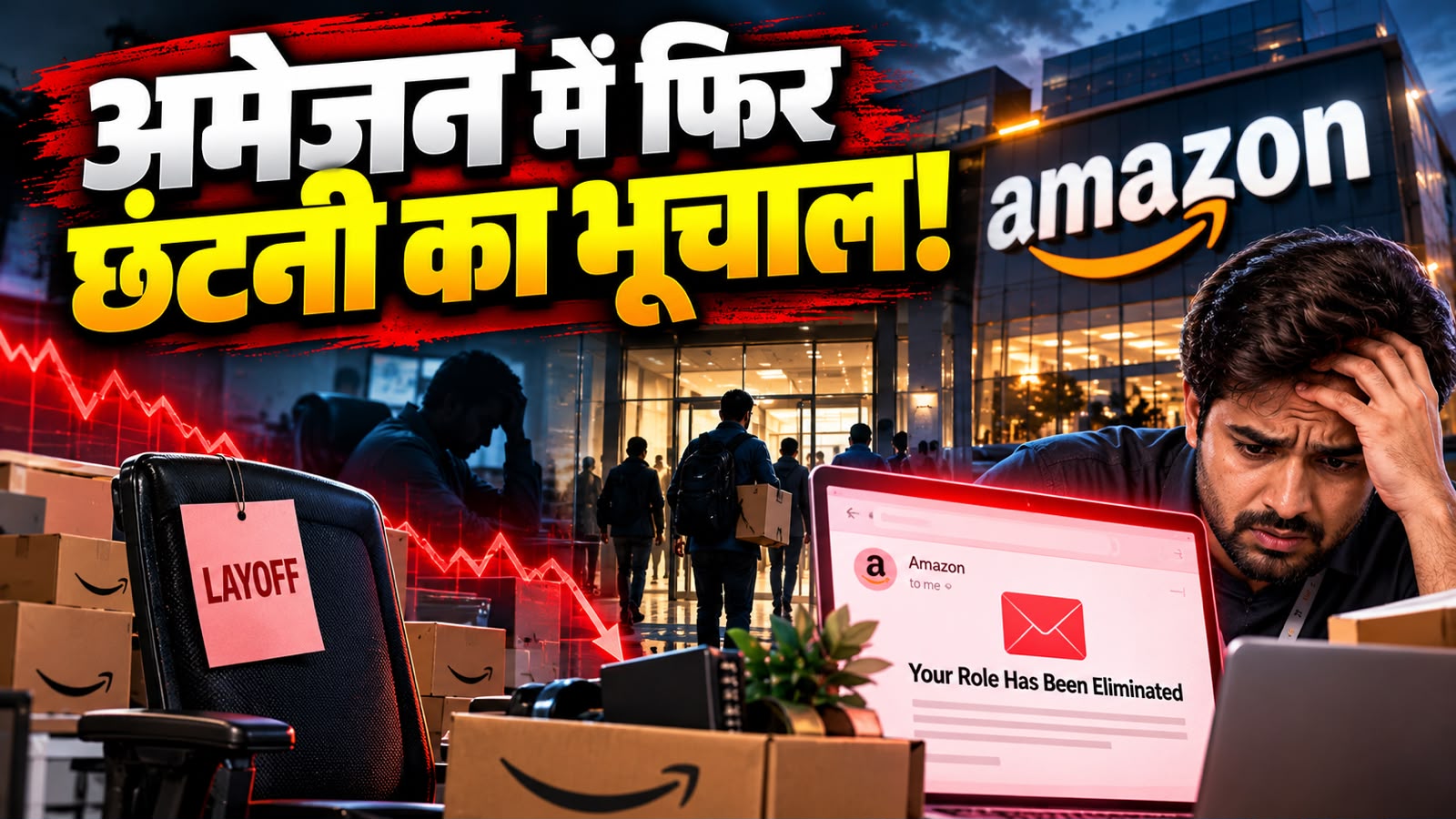 14,000 नौकरियों की बलि देने के बाद भी नहीं भरा पेट: Amazon में फिर से शुरू हुआ पिंक स्लिप का सिलसिला! सुबह-सुबह भेजा मेल 14,000 नौकरियों की बलि देने के बाद भी नहीं भरा पेट: Amazon में फिर से शुरू हुआ पिंक स्लिप का सिलसिला! सुबह-सुबह भेजा मेल