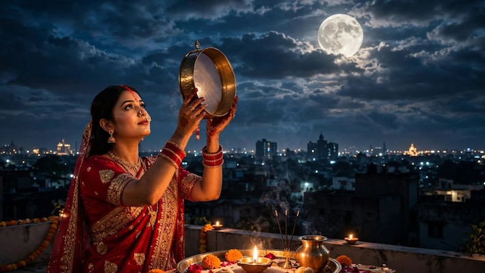 छत्तीसगढ़ में कब होगा करवा चौथ के चांद का दीदार? रायपुर से बिलासपुर तक जानें चंद्रोदय का समय