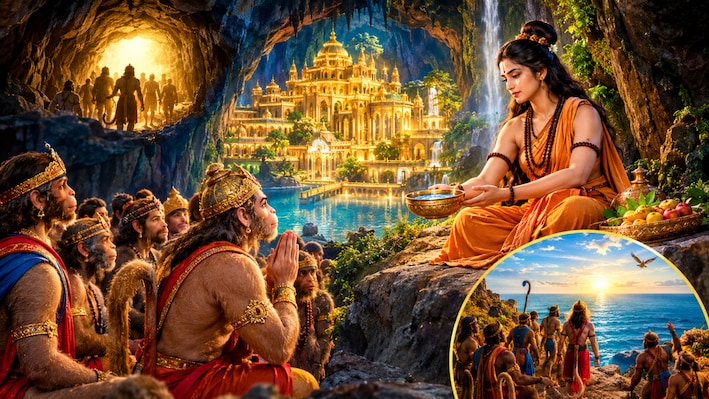रामायण की सबसे रहस्यमयी गुफा: जिसके भीतर बसा था सोने का शहर, जानिए क्यों यहां फंस गई थी वानर सेना