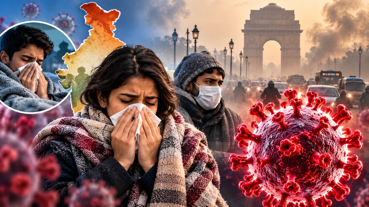 सर्दियों में होगा डबल अटैक! प्रदूषण से खांसी-जुकाम के बीच बढ़ा फ्लू का खतरा, US में तेजी से बढ़ रहे H1N1 के मामले सर्दियों में होगा डबल अटैक! प्रदूषण से खांसी-जुकाम के बीच बढ़ा फ्लू का खतरा, US में तेजी से बढ़ रहे H1N1 के मामले