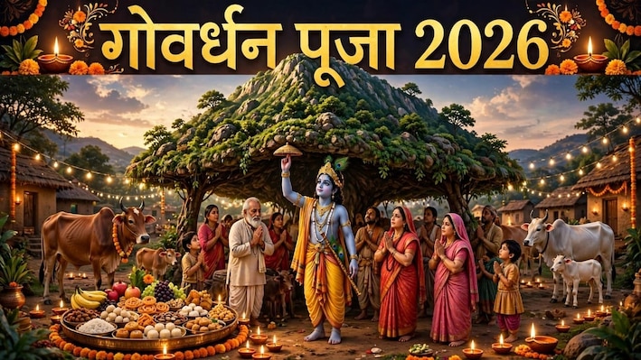 Govardhan Puja 2026: इस साल कब मनाया जाएगा गोवर्धन पूजा पर्व? जानें सही डेट और शुभ मुहूर्त