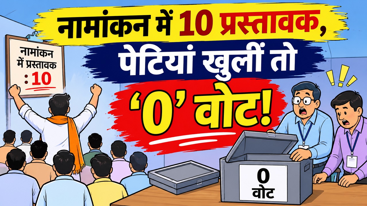 सारण शिक्षक MLC सीट पर 11 प्रत्याशियों को नहीं मिले 10 वोट भी, 4 के खाते में आया जीरो, 10 लोग बने थे प्रस्तावक सारण शिक्षक MLC सीट पर 11 प्रत्याशियों को नहीं मिले 10 वोट भी, 4 के खाते में आया जीरो, 10 लोग बने थे प्रस्तावक