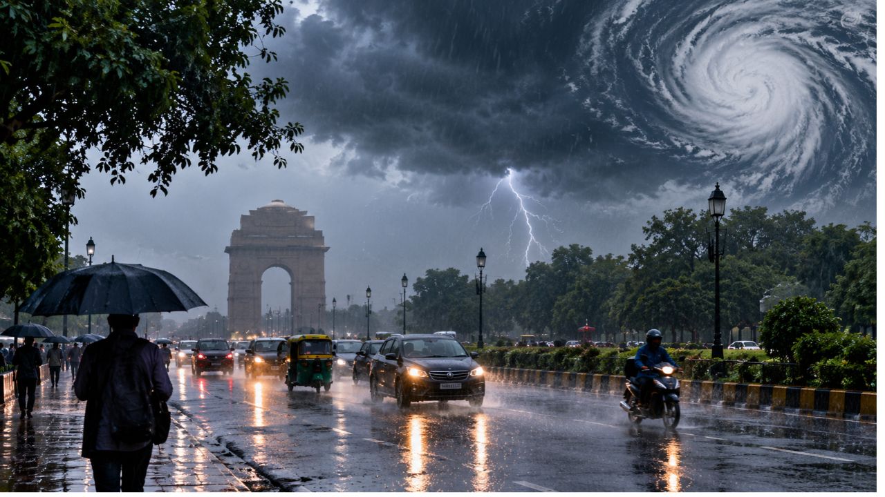 दिल्ली-NCR में काले बादलों का डेरा, आज आंधी-तूफान का अलर्ट, अगले 2 दिन कैसा रहेगा मौसम दिल्ली-NCR में काले बादलों का डेरा, आज आंधी-तूफान का अलर्ट, अगले 2 दिन कैसा रहेगा मौसम