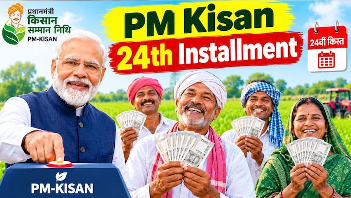 आज यूपी के किसानों के खाते में आएंगे ₹2,000 या नहीं? ऐसे चेक करें 24वीं किस्त का स्टेटस