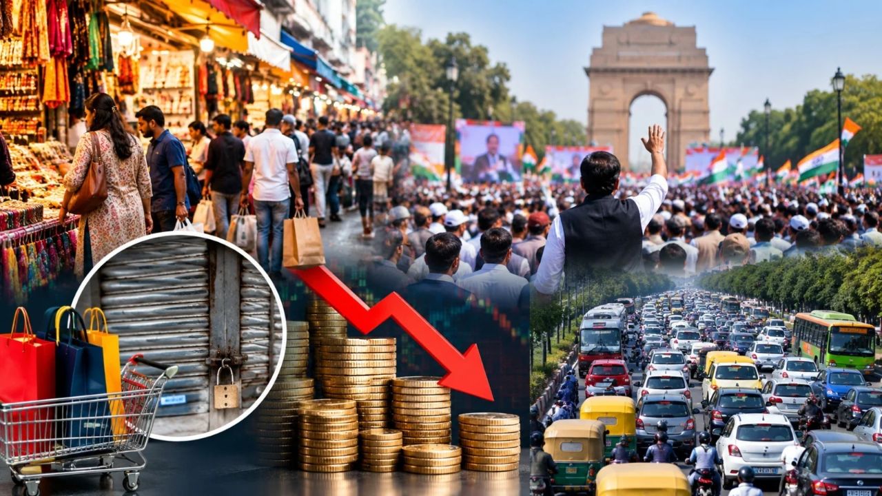 Delhi में 1 नवंबर की रैली से बाजारों पर कितना पड़ेगा असर? जानें 10 हजार करोड़ के कारोबार पर खतरे और ट्रैफिक का पूरा गणित Delhi में 1 नवंबर की रैली से बाजारों पर कितना पड़ेगा असर? जानें 10 हजार करोड़ के कारोबार पर खतरे और ट्रैफिक का पूरा गणित