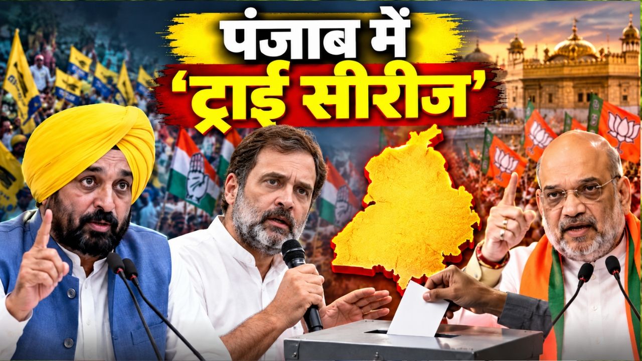 DNA: पंजाब में 'खेला' होगा या AAP बचा लेगी किला? समझिए बीजेपी की आक्रामक घेराबंदी और कांग्रेस की अंदरूनी कलह का पूरा गणित DNA: पंजाब में 'खेला' होगा या AAP बचा लेगी किला? समझिए बीजेपी की आक्रामक घेराबंदी और कांग्रेस की अंदरूनी कलह का पूरा गणित
