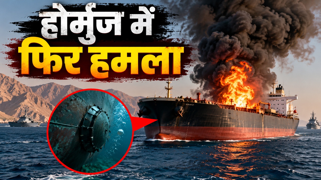 होर्मुज की खाड़ी में बारूदी हमला: 27 भारतीय क्रू मेंबर्स वाले ऑयल टैंकर पर चिपकाए चुंबक बम! क्या फिर ठप होगी तेल सप्लाई? होर्मुज की खाड़ी में बारूदी हमला: 27 भारतीय क्रू मेंबर्स वाले ऑयल टैंकर पर चिपकाए चुंबक बम! क्या फिर ठप होगी तेल सप्लाई?