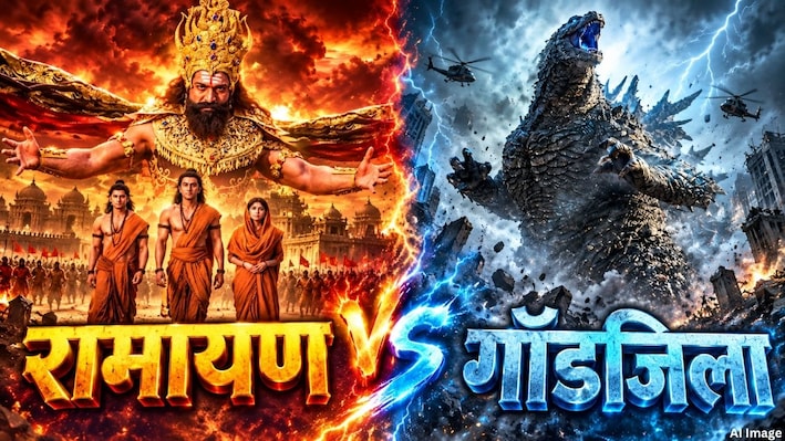 Ramayana vs Godzilla: इंडिया में डरी, लेकिन विदेशों में कहीं रामायण को चोट न पहुंचा दे 'गॉडजिला', दिवाली पर छिड़ी महाजंग