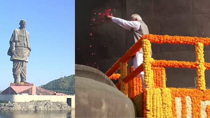 सरदार पटेल की 151वीं जयंती: लौह पुरुष को देश कर रहा याद, स्टैच्यू ऑफ यूनिटी पर विशेष आयोजन
