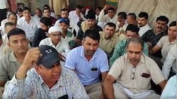हिसार और हांसी में बसों के पहिए थमे, यात्रियों को झेलनी पड़ रही परेशानी