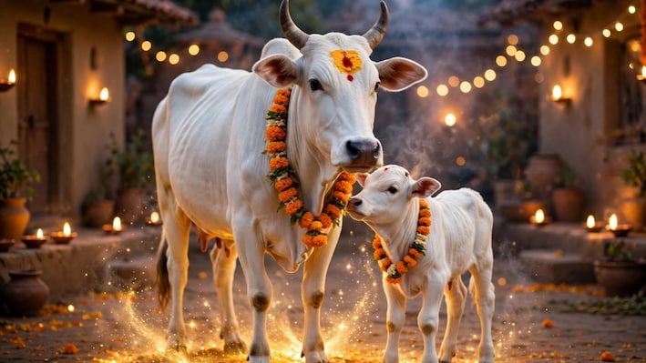 गोवत्‍स द्वादशी 2026: गाय के पैर की मिट्टी से चमकेगी किस्मत? दिवाली से पहले किस दिन होगी गौमाता की पूजा