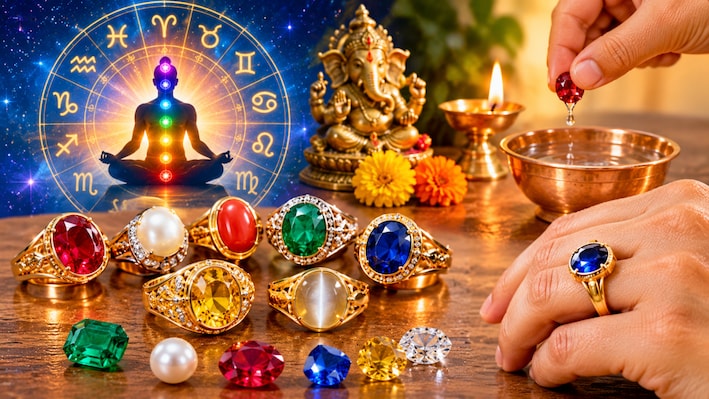 किस दिन पहनें कौन-सा रत्न? जान लीजिए सही नियम, वर्जित तारीखें और पहनने का सही तरीका