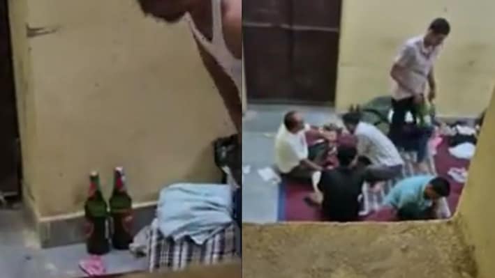 बाड़मेर में सरपंच चुनाव के बाद शराब पार्टी का वीडियो वायरल: पोलिंग पार्टी के सदस्यों पर उठे सवाल